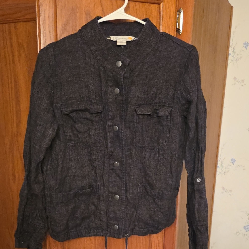 C&C California Linen Jacket